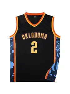 Men's Basketball Jersey Double No.2 Embroidered - Fast-Drying Breathable Comfortable Game-Ready