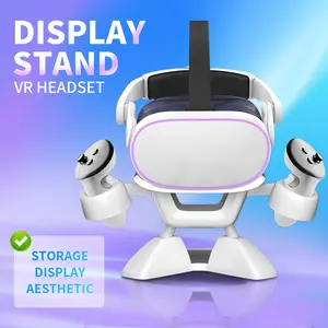 Ultra-Stable Meta Quest Stand - Tool-Free Assembly, Anti-Slip Rubber Feet, Perfect Viewing Angle for Your Headset