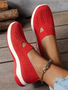 Women's Breathable Mesh Slip-On Shoes | Lightweight Casual Walking Shoes | Comfortable Non-Slip Loafers for Summer