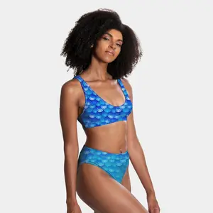 Arcane Pearl Halter Bikini Top | Seashell