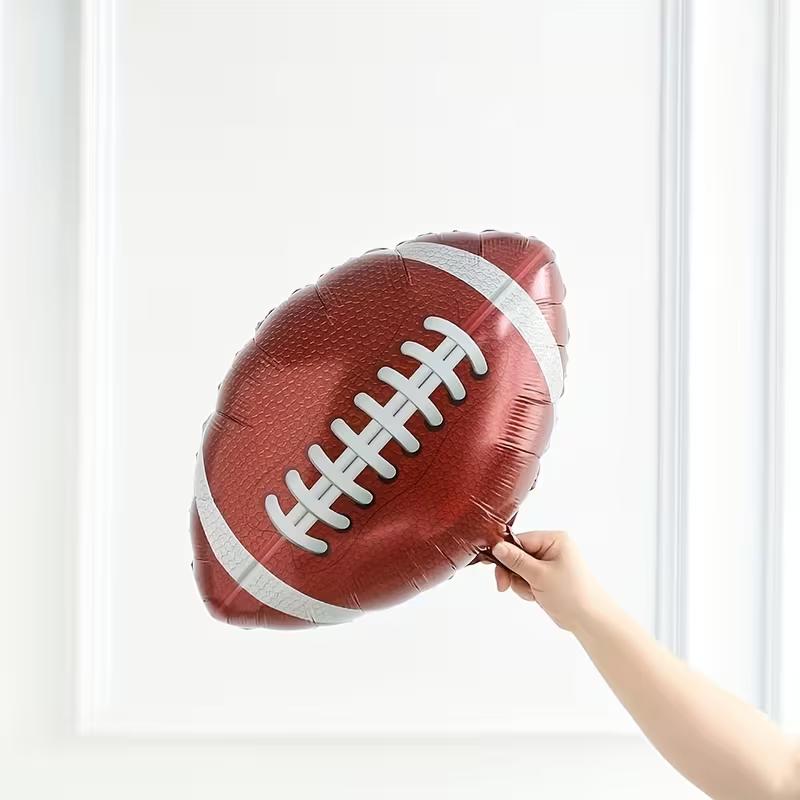 133Pcs Football Balloon Garland Arch Kit – Sage Green & Coffee Brown Latex Balloons with Soccer Foil Balloons, Touchdown Football Theme Party Decorations for Sports Birthday, Game Day & Party Supplies**