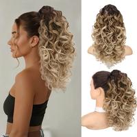 Ombre Black to Brown Mix Blonde