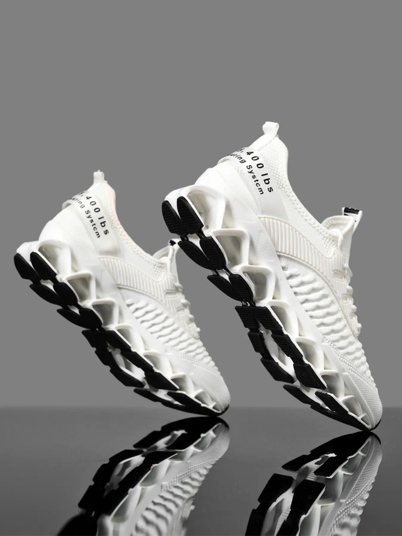 Athletic Sneakers, Sports Shoes, Versatile Trainer, Footwear, Breathable Mesh, High Rebound, Anti-Slip, Walking, Walking Running Trainers