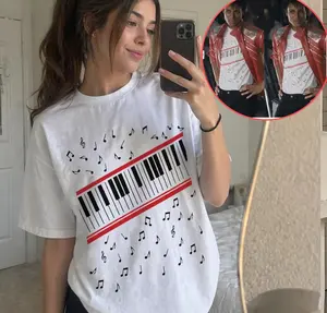 Michael J Beat It Piano Keys T Shirt, King of Pop Music Tee, Beat It merch 2026 Michael Shirt, Michael Fan Gift MJ Fan Outfit Gift Ideas