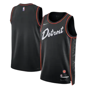 [DX8531-010] MENS NIKE NBA DETROIT PISTONS 2023/24 CITY SWINGMAN JERSEY
