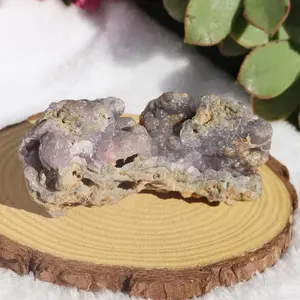 Raw Purple Smithsonite Crystal Specimen