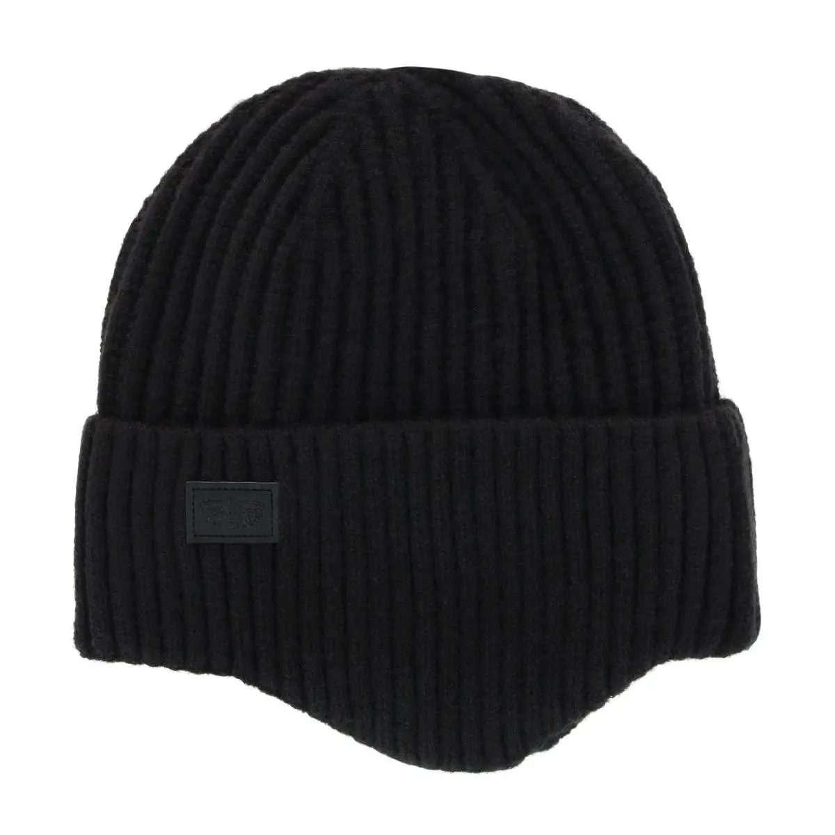 Angela & William Men's Sherpa Lined Cable Knit Winter Beanie with Ear Flap, Beanies