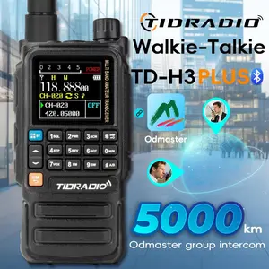 New TIDRADIO H3 Plus Beta Version Global Walkie Talkie Repeater Bluetooth Answerphone Air Band Long Range Radio