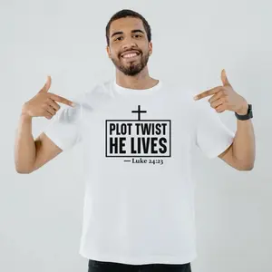 Jesus t-shirt, Christian streetwear, aesthetic Jesus Easter t shirt, Comfort Summer Casual, Crewneck Tshirt, Men Menswear, Trendy Top