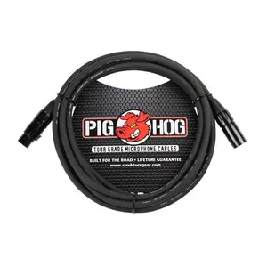 Pig Hog PHM 20 Pig Hog 20’Mic Cable Tour Grade Microphone Cables Built for the Road Lifetime Guarantee