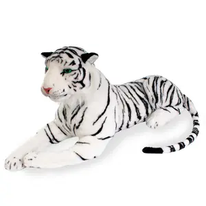 Real Planet™ White Tiger Realistic Plush Stuffed Animal Real Planet™ White Tiger Realistic Plush Stuffed Animal