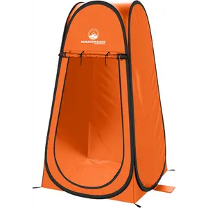 Pop Up Pod - Privacy Shower Tent, Dressing Room, or Portable Toilet Stall with Carry Bag for Camping, Beach, or Tailgate by Wakeman Outdoors