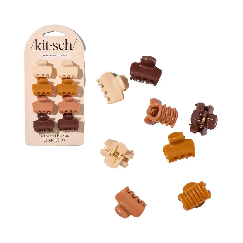 Kitsch Sedona Cloud Claw Clips 8pcs Set - Mini