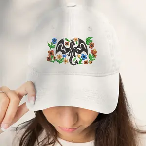 Embroidery Cap, Throne of Glass ToG Abraxos Floral Dad Hat