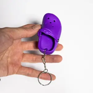 Purple Croc Keychain | Funny Collectible | Mini Toys | Cute & Fun Gifts