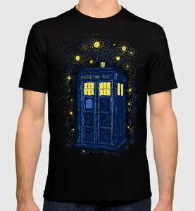 Doctor TARDIS T-Shirt Police Box, Doctor Shirt, The Doctor Shirt, Time Lord Tee Shirt, David Tennant Movie Shirt, Father's Day Shirt, Gifts For Dad, Husband, Dad's Shirt Casual Classic