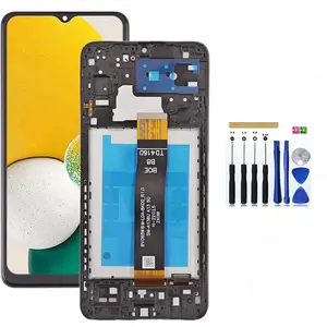 for Samsung Galaxy A13 4/5G Screen Replacement with Frame for Samsung a13 a136u Screen Replacement kit s136dl a136a a136w LCD Touch Display digitizer with Repair Part Tools 6.5 inch Accessories