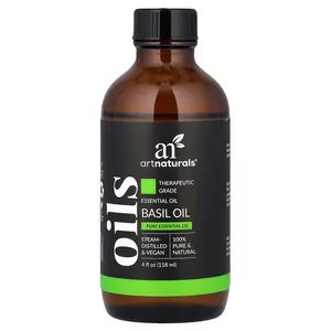 artnaturals Essential Oil, Basil, 4 fl oz (118 ml)