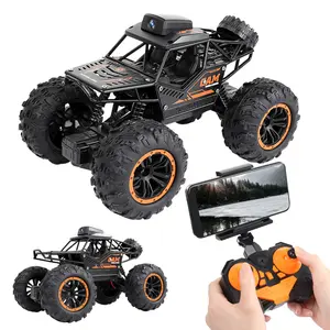 Remote Control Car with WiFi Camera, 720p HD Camera, 2.4GHz Controller, Real-Time Video Recording, Off-Road Toy Car, Christmas Gift, RC Car