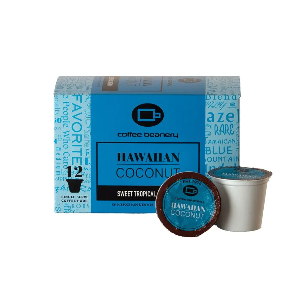Hawaiian Coconut Flavored Coffee Pods