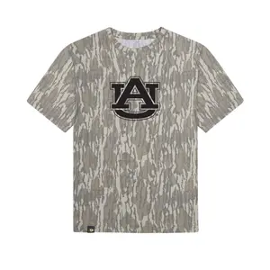 Mossy Oak Bottomland Auburn Camo Unisex Tshirt