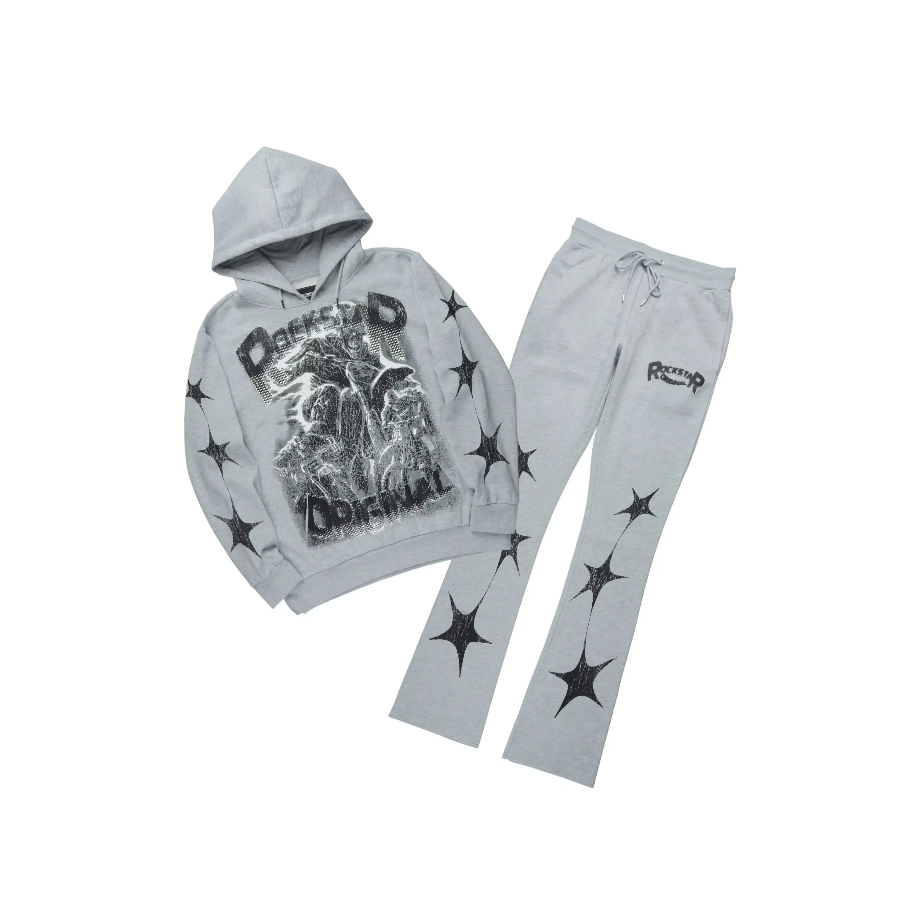 hellstar tracksuit grey - TikTok Shop