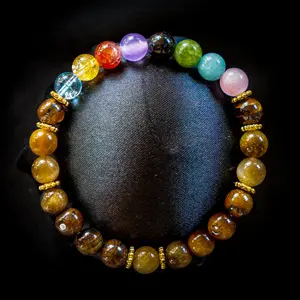 Eeveelutions Chakra Tigers Eye Bracelet