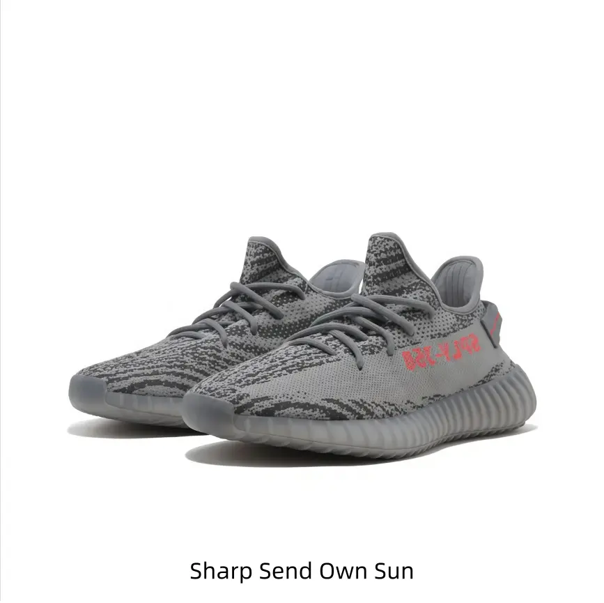 Gray Texture Knit Upper Casual Sneakers Shock Absorbing Sole Fashion Daily Outdoor Athletic Shoes Unisex