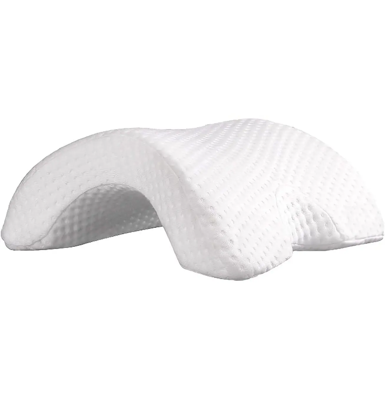 Nazarian Side Sleeper Pillow for Shoulder Support - Memory Foam Pillow for Arm with Arched Hug Pillow Design - Shoulder Relief System Style for Couples and Comfortable Sleep