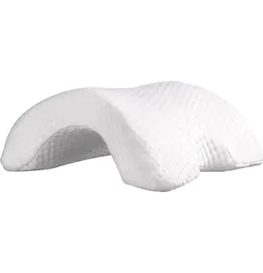 Nazarian Side Sleeper Pillow for Shoulder Support - Memory Foam Pillow for Arm with Arched Hug Pillow Design - Shoulder Relief System Style for Couples and Comfortable Sleep