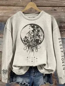 Sleep Token Logo Hoodie/T-shirt/Sweatshirt, Take Me Back To Eden Print Vintage Sweatshirt Hoodie, Cotton Fabric Suitable For All Seasons, Unisex For menswear womenswear