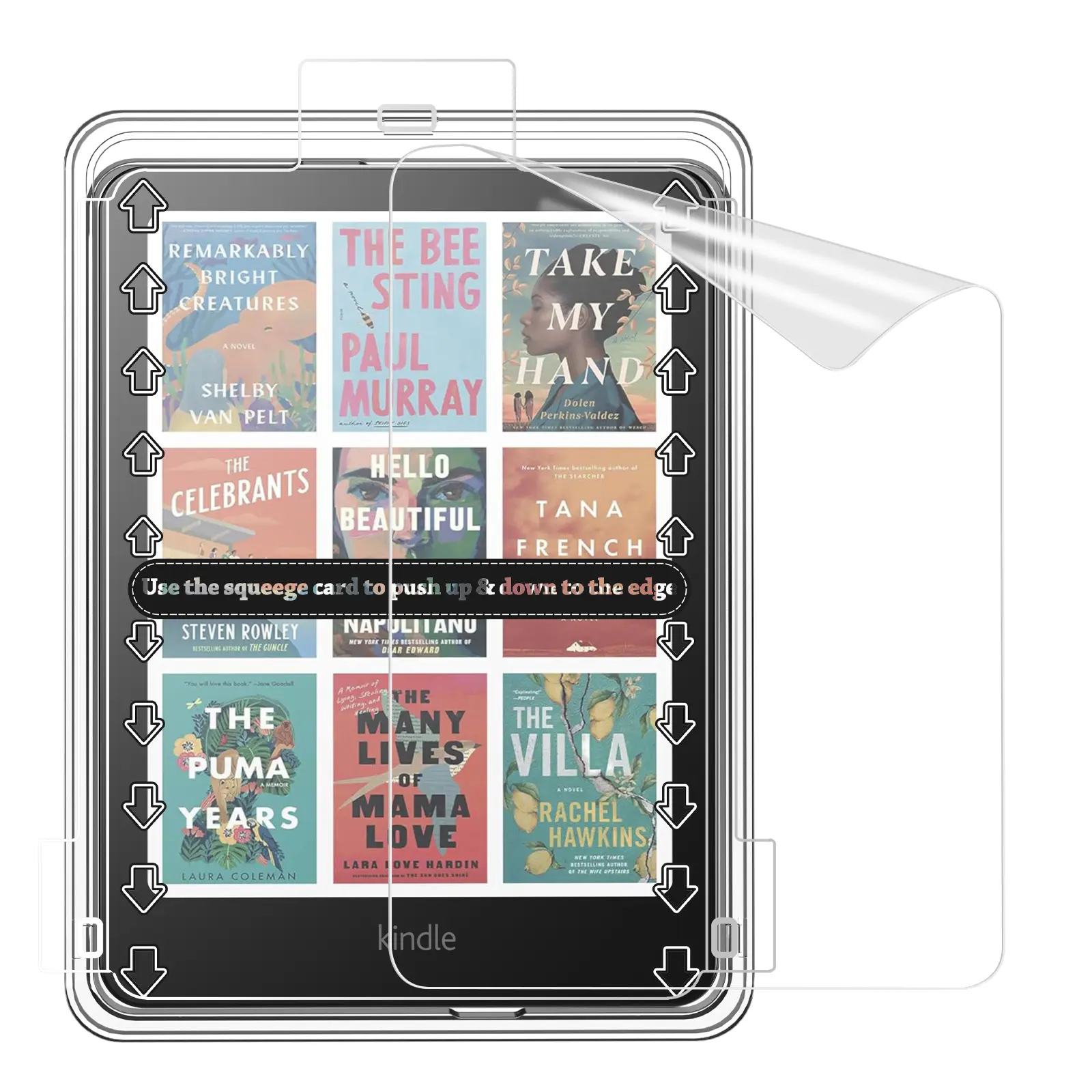 PANDASHIELD 2-Pack Matte Anti-Glare Tablet Screen Protector with Auto-Alignment Tool for Kindle Paperwhite 6 (12th Gen, 7"), Colorsoft & Signature Edition - Easy Alignment Frame, Bubble-Free, Scratch-Resistant Accessories Cover, Smooth, Protection