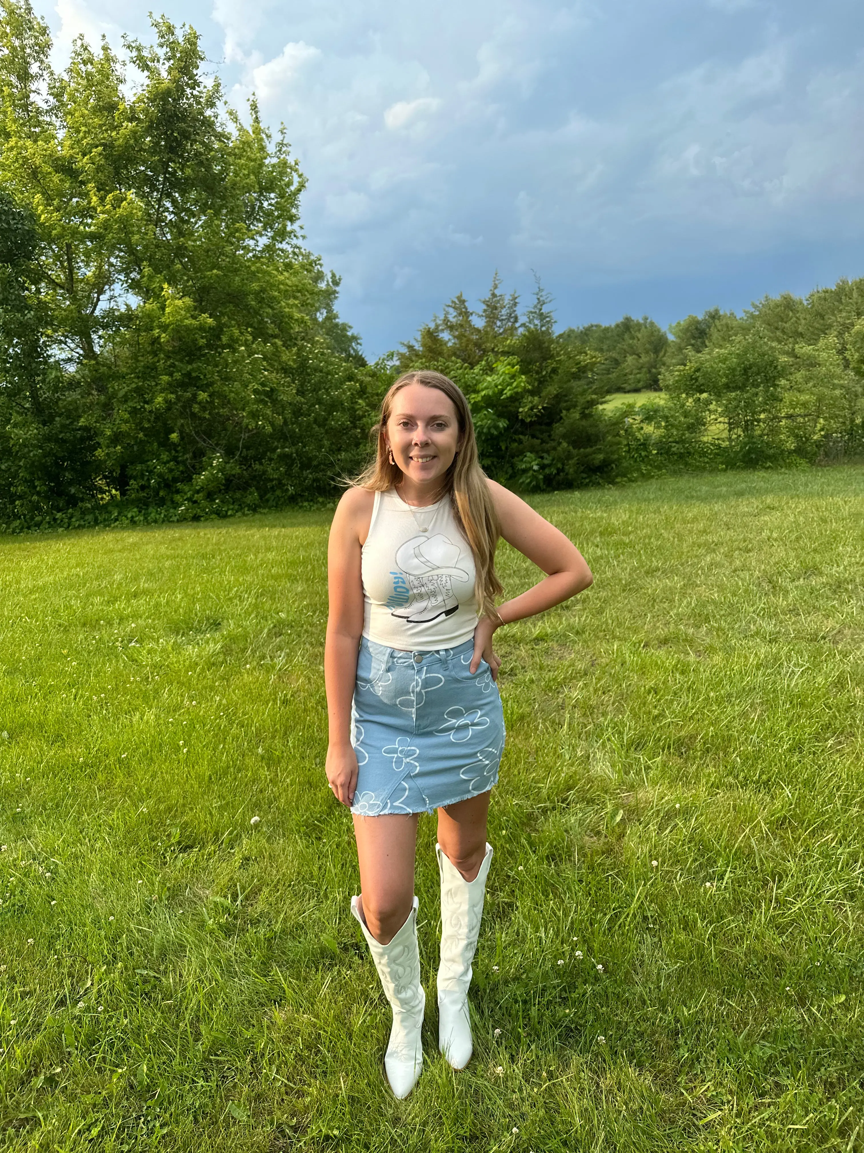 Daisy Mini Skirt