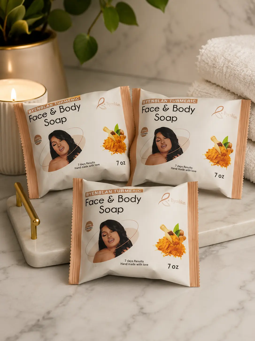 Face & Body Soap Tumeric