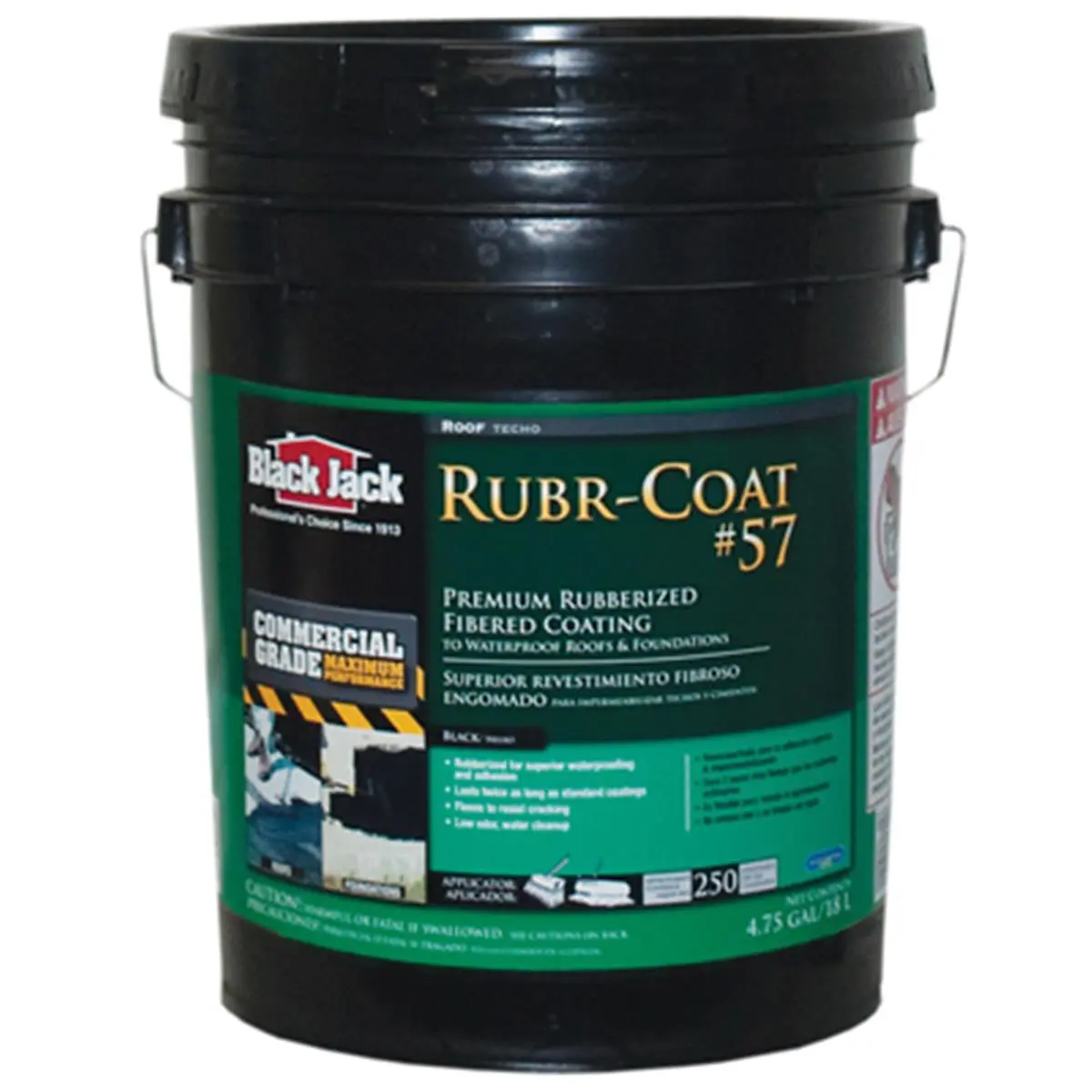 212 MAIN Rubberized Waterproof Roof Coating, 4.75 Gal, Brush-Apply (Model 6080-9-30) 212 MAIN Rubberized Waterproof Roof Coating, 4.75 Gal, Brush-Apply (Model 6080-9-30)