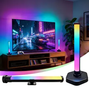1/2 Piece LED RGB Color Changing Light Strip, Desktop Decor Lamp, Multiple Scene Modes, over 1000 Lighting Patterns, Line Control