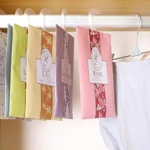 5/10 pieces natural fragrance sachets, drawer closet hanging bag, lavender fragrance, long lasting and natural fragrance, not pungent, purpleender and pink rose fragrance.