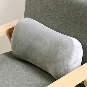 Portable Travel Pillow | Multipurpose Pillow for Camping, Car, Office, and Study Use | Zipper Closure, Easy-to-Clean Polyester Cover