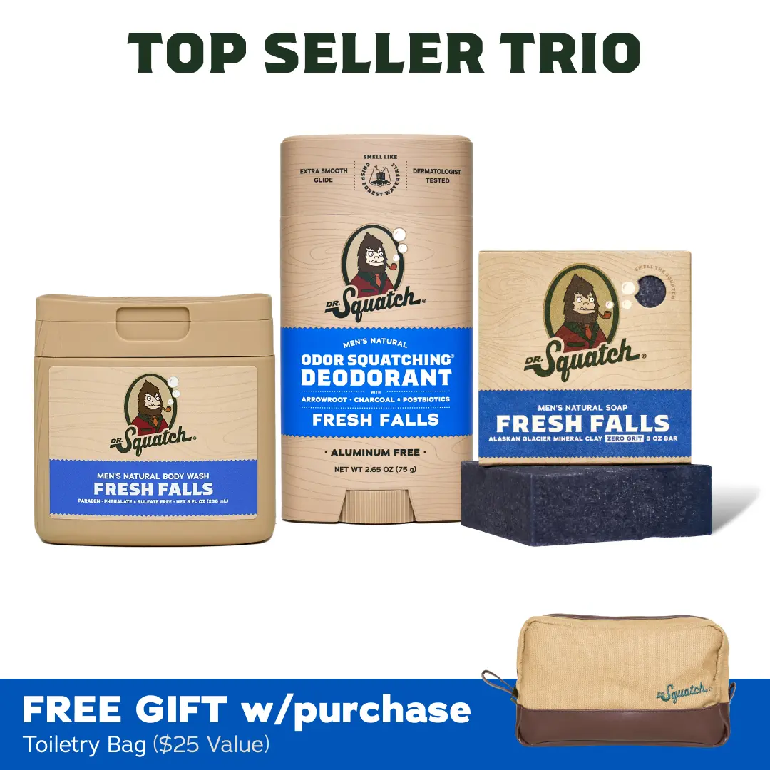 Soap, Deo, Body Wash + GWP Bag - Fresh Falls