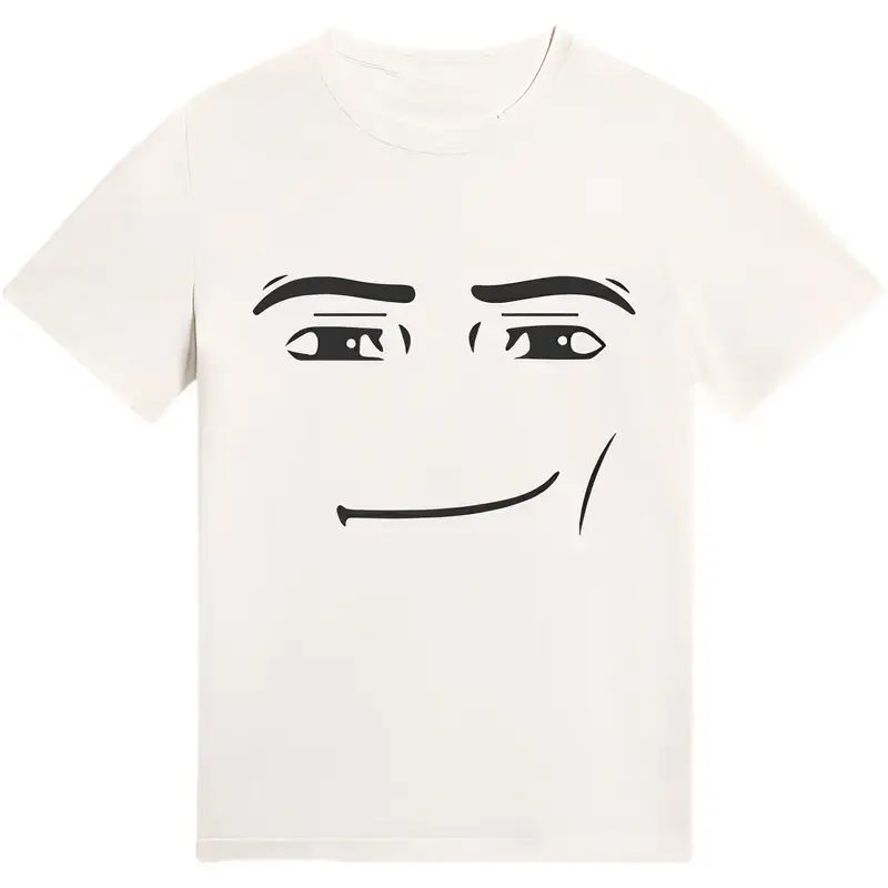 Man Face T-Shirt, Meme Shirt, funny shirt, Gift for Gamers , Classic vintage T-shirt collection