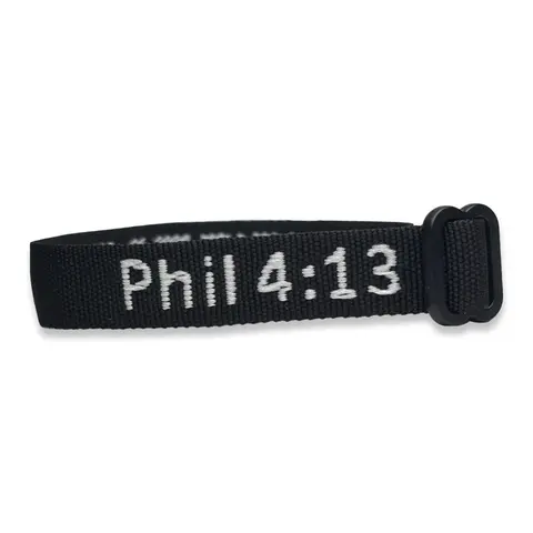 Bible Verse Bracelet - Adjustable, available in different colors and verses
