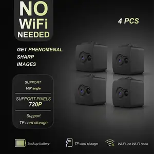 1024P This Camera Records Directly Without Requiring Wi-Fi,, And Features Continuous Loop Recording. It'S Portable, Has a Rechargeable Battery, And Offers a Plug-And-Play Setup, Making It Perfect for Home Security