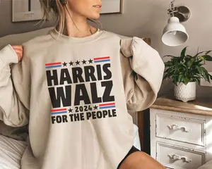 Harris Walz Shirt, Kamala 2024 Tee , Harris Walz For the people