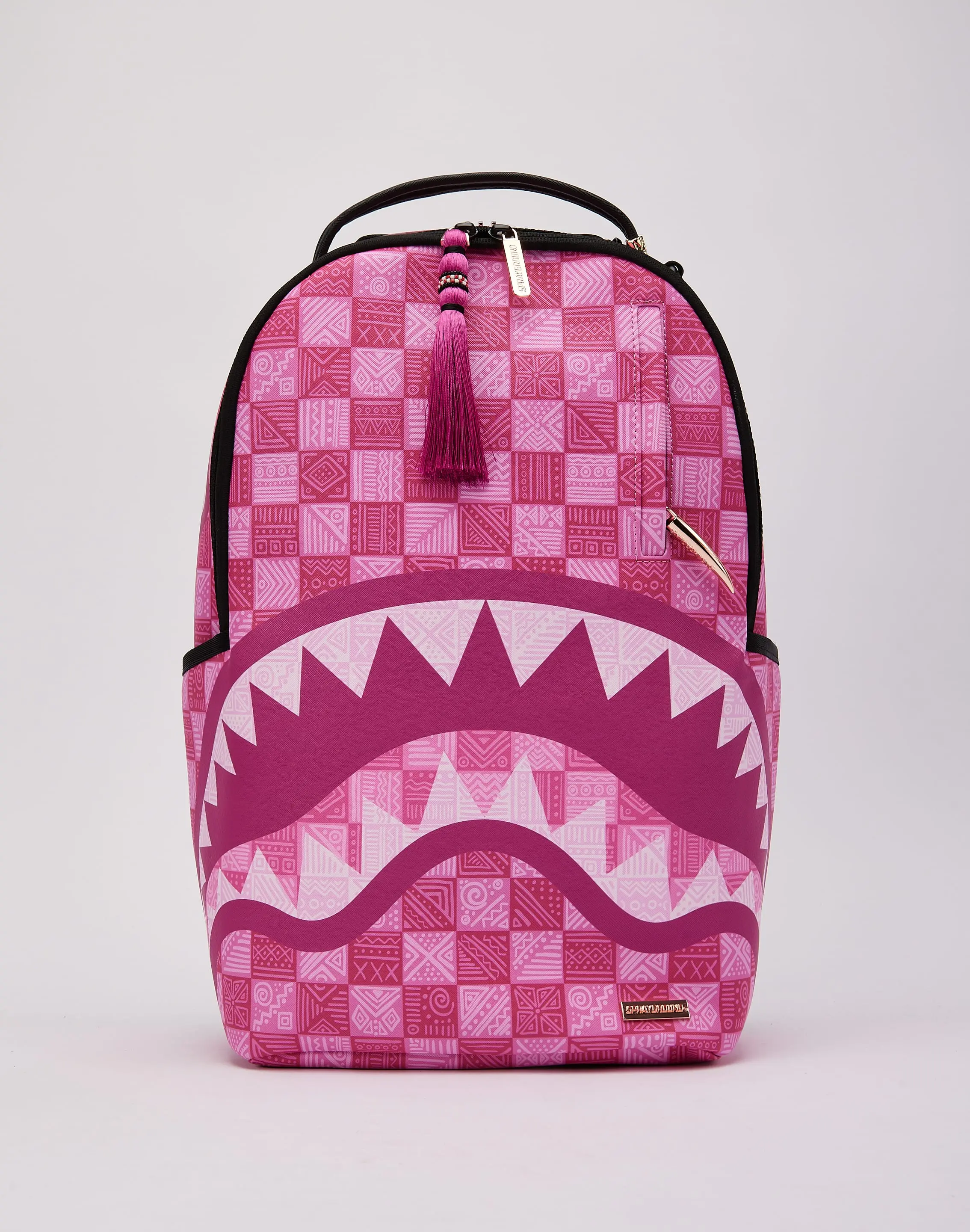 Womens Sprayground Pattern Check Backpack Womens Sprayground Pattern Check Backpack