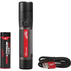 Milwaukee Tool Flashlights, Type: Industrial/Tactical, Bulb Type: LED, Battery Size: 4V, Rechargeable: Yes, Maximum Light Output (Lumens): 800, Body Type: Standard 2160-21