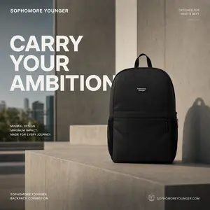 2026 New Sports Travel Backpack – Lightweight, Large Capacity Design; Trendy Laptop Bag for Men and Women; Ideal for Daily Commuting