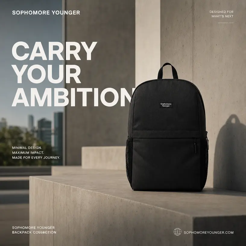 2026 New Sports Travel Backpack – Lightweight, Large Capacity Design; Trendy Laptop Bag for Men and Women; Ideal for Daily Commuting