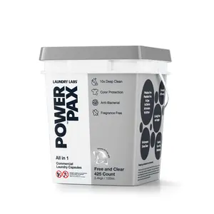 Power Pellets Commercial Laundry Detergent Pods – Free and Clear