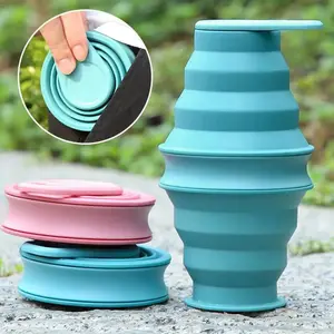 Silicone Reusable Foldable Water Bottle