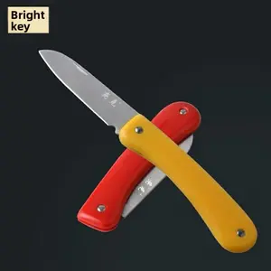 Langkes Premium German Food-Grade Stainless Steel Foldable Fruit Knife for Home Outdoor Travel
